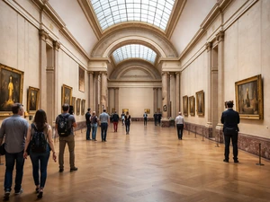 Belgian Pranksters Smuggled Their Own Painting Into The Louvre's Mona Lisa