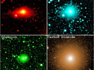 NASA Spots Life\'s Building Blocks Erupting From Interstellar Comet