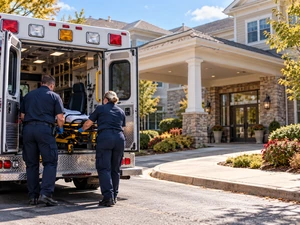 Nurse Stops Attack on Blind Man
